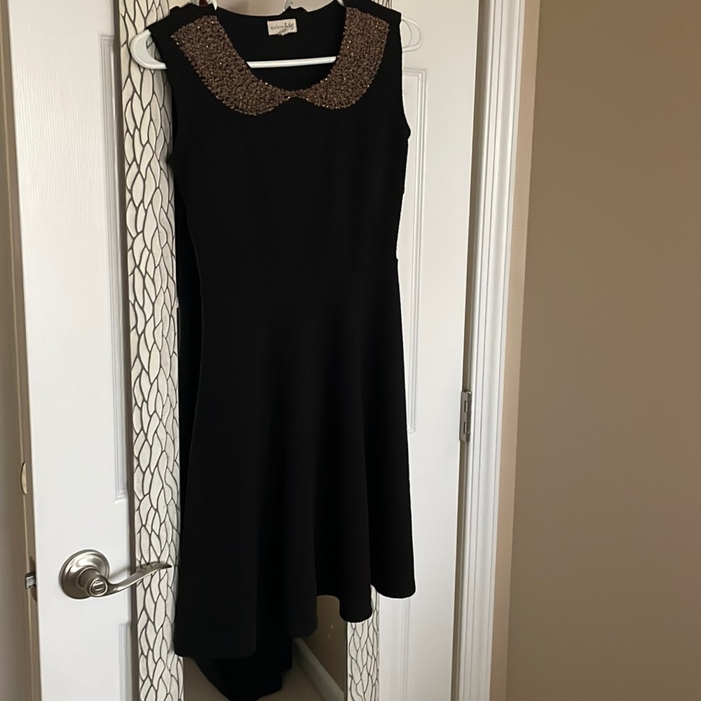Maison Jules Peter Pan collar little black dress